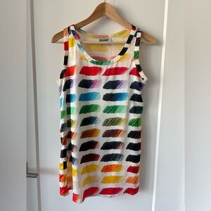 2014 CHANEL Runway Colorama Top